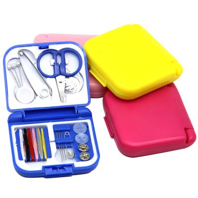 China Needle Wellflyer Promotion Gift Travel Sewing Kit Portable Mini Sewing Kit for sale