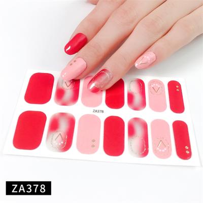 China WELLFLYER Nail Art DIY Accessories Maid High Quality Plastic Professional Fashion Plastic Beauty False Nails Nail Sticker for sale