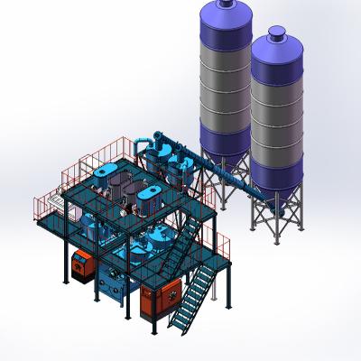 China Hot Sale Foam Concrete Blocks Machine Foam Concrete Wall Panels And Blocks Making Production Line Price for sale