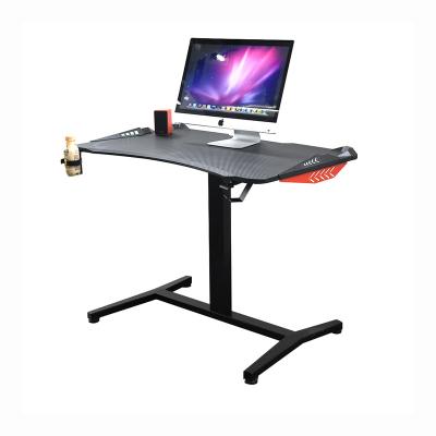 China High Quality Adjustable Electric Game Computer Desk Standing Lift Table (Height) Lift Desk for sale