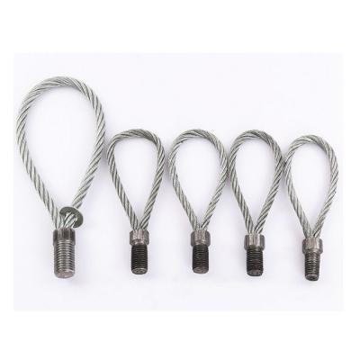 China Lifting Lashing Competitive price of wire rope socket size custom-made for sale