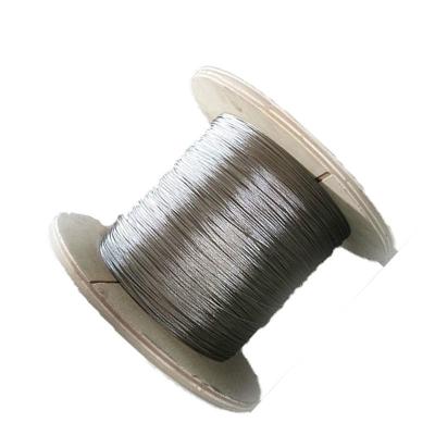 China MANUFACTURING ss 304 stainless steel wire rope per meter 1/2/3/4/5/6/8/10mm with standard package for sale