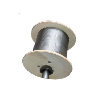 China MANUFACTURING SS 201/304/316 China manufacture steel wire cable with high tension per meter for sale