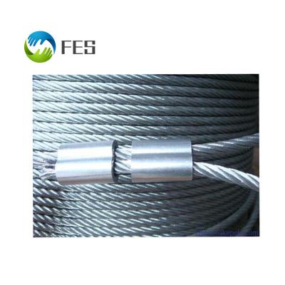 China MANUFACTURING Lowest China produce carbon steel wire rope price per meter for sale