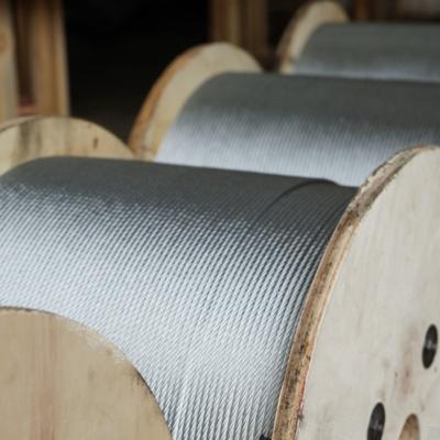 China MANUFACTURING Hot sales China galvanized wire steel rope 7*19 1-32mm for sale