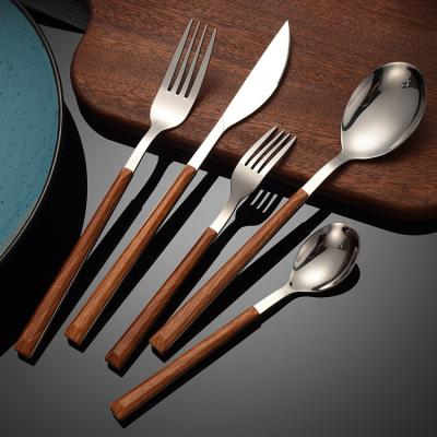 China Faction Design Viable Cutlery 304 Stainless Steel Knife And Fork Set for sale