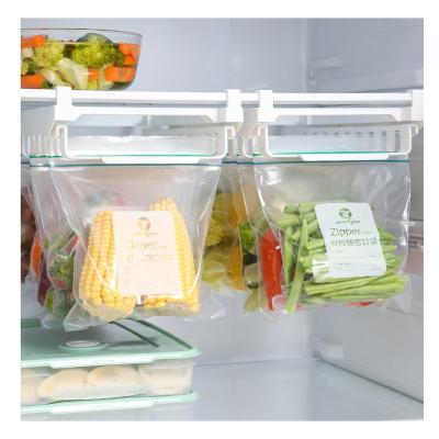 China Sustainable Kitchen Fridge Storage Rack Plastic Vegetable Storage Racks Racks Kitchen for sale