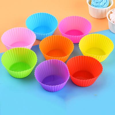 China Sustainable Hot Sale Silicone Cake Mold Baking Round Cake Mold for sale