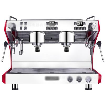 China Semi-automatic High Pressure Coffee Machine Double Head Commercial Steam Coffee Machine for sale