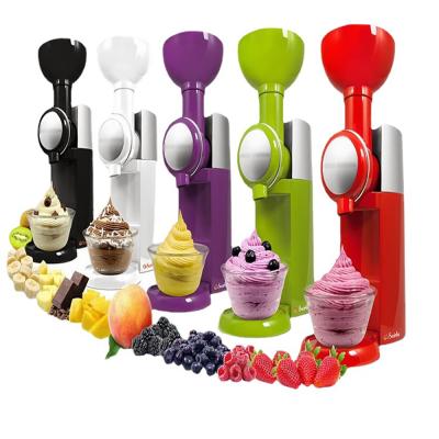 China Easy Home DIY Ice Cream Mixer Fruit Machine Labor Saving Operation Homemade Ice Cream Machine for sale