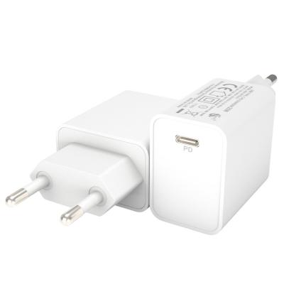 China PD 20w Mobile Phone 20W Wall Adapter 5V/3A 9v/2.22a 12v/1.67a USB-c Type C Fast Chargers for sale