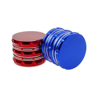 China Smoking OEM/ODM 4 Pieces Herb Grinder Smoking Accessories Stainless Steel Aluminum Herb Grinder With Custom Logo for sale