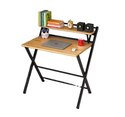 China Small foldable computer desk simple free installation desk table study table folding computer desk for sale