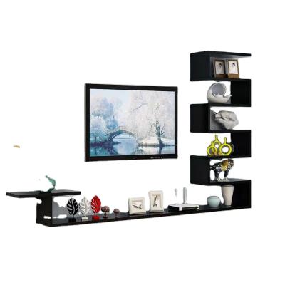 China New classic/postmodern set-top box wall-mounted simple storage cabinet TV stand storage visual wall hanging on both sides for sale