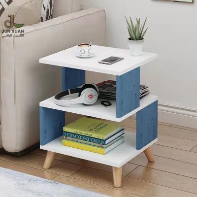 China Nordic adjustable single side cabinet side sofa side sofa living room table creative bedside storage (the other) Nordic adjustable single side economic table for sale