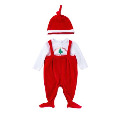 China High Quality Boutique Baby Romper Christmas Set Baby Boy Girls Clothes Kids Long Sleeve Anti-Shrink for sale