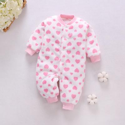 China China Wholesale Comfy Breathble Newborn Baby Boy Sleeper Pajamas Long Sleeve Baby Rompers Cotton Baby Boy Clothes for sale