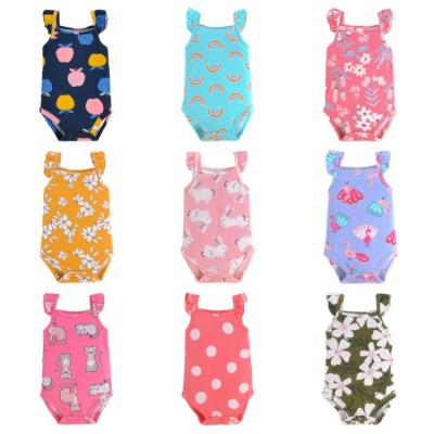 China Breathble Baby Girl Cozy Romper Overalls Jumpsuit Set Cotton Cozy Patches For Infants And Toddlers for sale