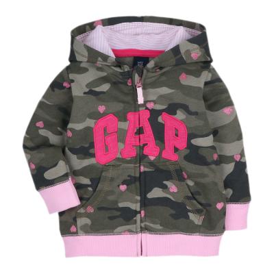 China Breathable Logo Cotton Coat Cartoon Toddler Baby Boy Printing Girls Clothes Hooded Sweatshirt for sale