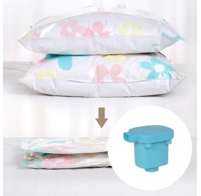 China Sustainable Fast Shipping Home Use Space Saver Vacuum Space Storage Bags Suction Pump for sale