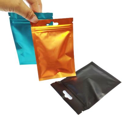 China Colored Barrier China Good Handle Seal Bags Heat Seal Plastic Bag Custom Seal Food Plastic Bags for sale