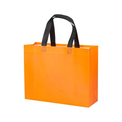 China Handled Eco Friendly Non Woven Bag Non Woven Fabric Bag Custom Shopping Bag With Logo for sale