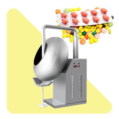 China Food Multi-function Chocolate Almonds Nuts Coating machine Peanut Sugar Candy Coating Machine for sale