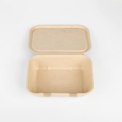 China Wholesale Recyclable Recyclable Food Grade Bento Box Disposable Candy Cane Takeout Box for sale