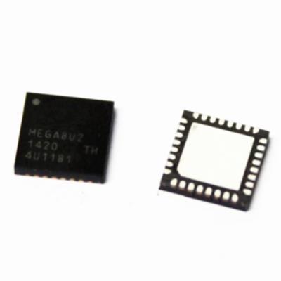 China Microcontroller IC chip ATMEGA8U2-MU ATMEGA8U2-AU ATMEGA8U2-MUR/AUR ATMEGA8U2 IC MCU 8BIT 8KB standard original FLASH 32TQFP for sale