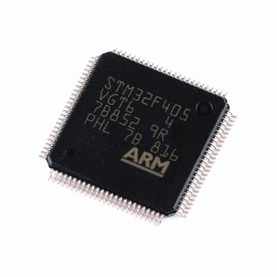 China Microcontroller IC chip STM32F405RGT6 STM32F405VGT6 STM32F405ZGT6 IC MCU 32BIT 1MB standard original FLASH 64LQFP for sale