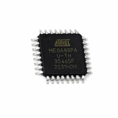 China Electronic components microcontroller chip ATMEGA88PA ATMEGA88PA-AU ATMEGA88PA-AUR IC MCU 8BIT 8KB original standard FLASH 32TQFP for sale