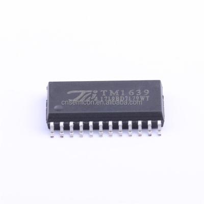 China Standard Microcontroller Converter Semicon Clutch Chip TM1639 SOP24 Electronic Component List BOM Level Service for sale