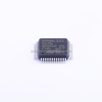 China Semicon Voltage Regulator Microcontroller IC Chip STM8L151C6T6 LQFP48 Electronic Component List BOM Standard Service for sale