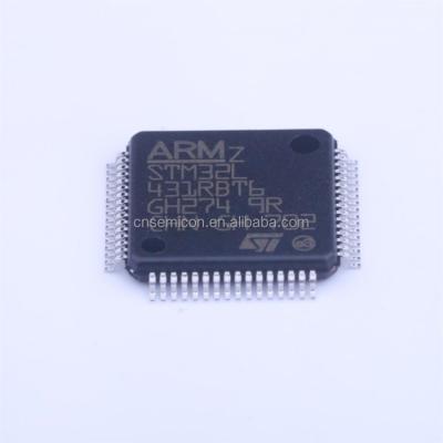 China Semicon Electronic Components Converter Drive Chips STM32L431RBT6 LQFP64 Microcontrol IC Chip BOM Standard List Service for sale