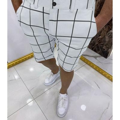 China 2022 Summer 9 Anti-Wrinkle J&H Fashion Colors Men's Plaid Shorts Slim Fit Hot Sale Knee Length Plus Size Shorts for sale