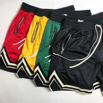 China 2021 Custom High Quality Waterproof Summer Basketball Shorts For Men Mesh Shorts Gym Wear Comfortable Breathable Football Wear for sale