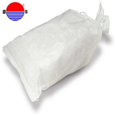 China UpNorth Recyclable Sand Bags - Empty White Woven Sandbags w/Ties, w/UV Polypropylene Protection; size: 14