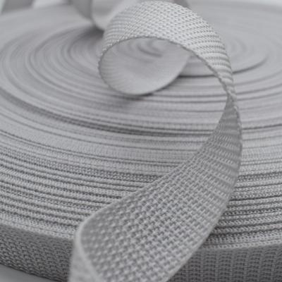 China Sustainable Wholesale Custom Polypropylene Straps PP Woven Webbing Tape for sale