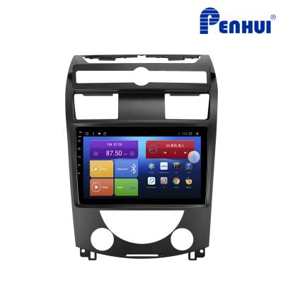 China GPS 9 Inch Android Double Octa Core 6GB RAM+128GB ROM Car DVD Player For Ssangyong Rexton (2006-2012) for sale