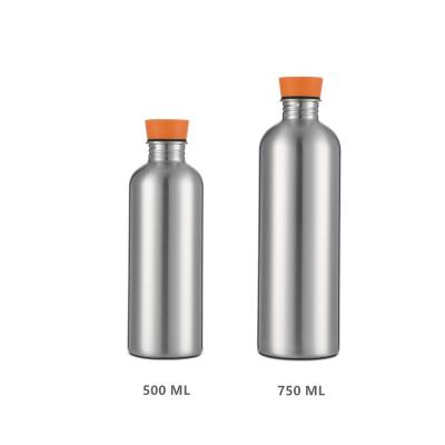 China 500ml 750ml 1000ml PORTABLE Luxury Stainless Steel Double Wall Thermos Vacuum Flask Reusable Water Bottle for sale