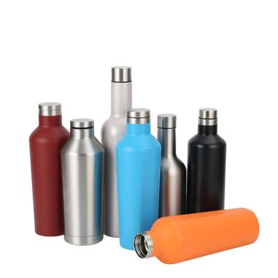 China 2021 Best Seller Sustainable Promotional Hot Water Bottle , Empty Heated Wine Bottle 750ml for sale