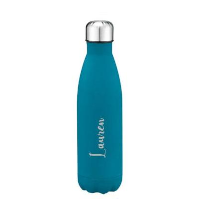 China Sustainable hot selling 500ml thermoflask colored double wall flask water bottle for sport for sale