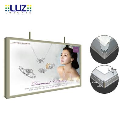 China Easy to Change High Quality Snap Frame Aluminum Picture Frame Clip On Light Box Snap Frame Light Box A0 A1 A2 A3 A4 for sale