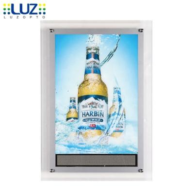 China Modern Hot Sale Super Slim Outdoor Ad Light Box Magnetic Crystal Led Light Box Display Csb-1 for sale