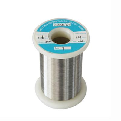 China Ni80cr20 Ni80 Nicr 8020 Nichrome Wire For Heating Elements Nickel Alloy Wire for sale