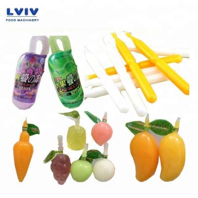 China Different Beverage Fruit Form Sweet Jelly Ice Pop Filling Sealing Machine for sale