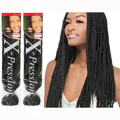 China Wholesale free shipping free shipping jumbo braid xpression braiding hair 400g expression 82Inches synthetic jumbo braid xpression hair jumbo braid new for women for sale