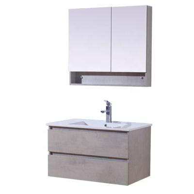 China Country Style Environmentally Friendly Sink Built In Bathroom Cabinet North America Ceramic Bathroom Cabinet Vanity for sale