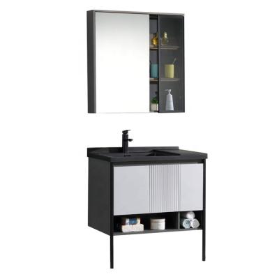 China Water Proof Modern Design Bathroom Vanity Eco - Friendly Bathroom Vanity Set With Sink for sale