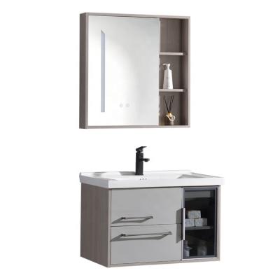 China Environmental Friendly PVC Bathroom Vanity Cabinet Bathroom Storage Cabinet Above Toilet for sale